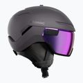 Snieglenčių šalmas Atomic Savor GT Visor Stereo iron ore/purple stereo