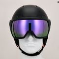 Slidinėjimo šalmas Salomon Icon LT Visor S2 black/pink/gold 12