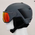 Slidinėjimo šalmas Salomon Pioneer LT Visor S2 ebony/red 11