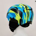 Vaikiškas slidinėjimo šalmas Alpina Pizi neon blue/green gloss 12