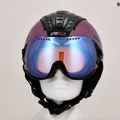 Slidinėjimo šalmas CASCO SP-2 Photomatic Visor strustured celestial gradient matinis 9