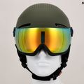 Slidinėjimo šalmas Alpina Arber Visor Q Lite olive matt 7
