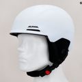 Slidinėjimo šalmas Alpina Brix white/metallic matt 11