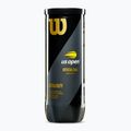 Teniso kamuoliukai Wilson US Open XD 3 vnt. yellow 2