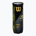 Teniso kamuoliukai Wilson US Open XD 3 vnt. yellow 3