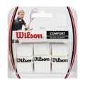 Wilson Sq Pro Overgrip apvyniojimai skvošo raketėms 3 vnt. balti WRR937000+