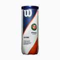 Wilson Roland Garros Clay Ct teniso kamuoliukai 3 vnt. geltoni WRT125000 2