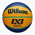 Vaikiškas krepšinio kamuolys Wilson Fiba 3x3 Junior blue/yellow dydis 5