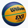 Vaikiškas krepšinio kamuolys Wilson Fiba 3x3 Junior blue/yellow dydis 5 2