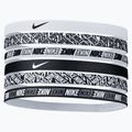 Nike galvos juostos su spauda 6 vnt. baltos spalvos N0002545-176