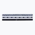 Nike spausdintos galvos juostos 3 vnt. juodos spalvos N0002560-903