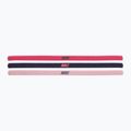 Galvos juosta Nike Elastic Headbands 2.0 3 vnt. spark/gridiron/pink glaze