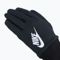 Moteriškos bėgimo pirštinės Nike Club Fleece black/white 4