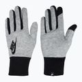 Moteriškos bėgimo pirštinės Nike Club Fleece grey heather/black/black