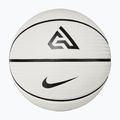 Krepšinio kamuolys Nike Playground 8P 2.0 G Antetokounmpo pale ivory/black/black/black dydis 7 5