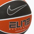 Krepšinio kamuolys Nike Elite All Court 8P 2.0 Deflated amber/white/metallic silver/black dydis 7 3