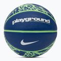Krepšinio kamuolys Nike Everyday Playground 8P Graphic Deflated deep royal blue/vapor green/white dydis 7