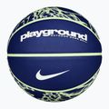 Krepšinio kamuolys Nike Everyday Playground 8P Graphic Deflated deep royal blue/vapor green/white dydis 7 4