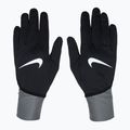 Moteriškos bėgimo pirštinės Nike Pacer Midweight RG black/smoke grey/silver 2