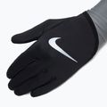 Moteriškos bėgimo pirštinės Nike Pacer Midweight RG black/smoke grey/silver 4