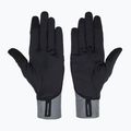 Vyriškos bėgimo pirštinės Nike Pacer Midweight RG black/smoke grey/silver 3