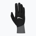 Vyriškos bėgimo pirštinės Nike Pacer Midweight RG black/smoke grey/silver 6