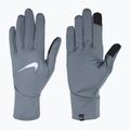 Vyriškos bėgimo pirštinės Nike Pacer Lightweight RG smoke grey/smoke grey/silver