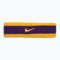 Galvos juosta Nike Swoosh Headband university gold/court purple/university gold