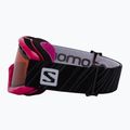 Salomon Juke Access rožinės/toninės oranžinės spalvos vaikiški slidinėjimo akiniai L39137500 4