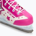 Vaikiškos pačiūžos CCM Glitter Girl white/pink 7