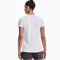 Under Armour Tech SSV moteriški treniruočių marškinėliai - Vienspalviai baltos ir sidabrinės spalvos 1255839 2