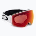 Oakley Flight Deck matiniai balti/prizm snow torch iridium slidinėjimo akiniai OO7064-24