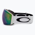 Oakley Flight Deck matiniai balti/prizm snow jade iridium slidinėjimo akiniai OO7050-36 4