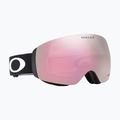 "Oakley Flight Deck" matiniai juodi/prizm snow hi pink slidinėjimo akiniai