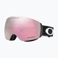 "Oakley Flight Deck" matiniai juodi/prizm snow hi pink slidinėjimo akiniai 2