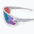 Oakley Jawbreaker poliruoti balti/prizm snow sapphire dviratininkų akiniai 0OO9290 3