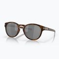 Saulės akiniai Oakley Latch matte brown tortoise