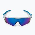Oakley Radar EV Path poliruoti balti/prizm safyro dviratininkų akiniai 0OO9208 5