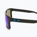 Oakley Holbrook poliruoti juodi/prizminiai safyro akiniai nuo saulės 0OO9102 4
