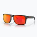 "Oakley Holbrook XL" matinės juodos/prizm rubino spalvos akiniai nuo saulės 6