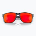 "Oakley Holbrook XL" matinės juodos/prizm rubino spalvos akiniai nuo saulės 10
