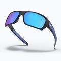 "Oakley Turbine" juodi rašalo/prizmato safyro akiniai nuo saulės 9