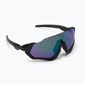 Oakley Flight Jacket matinio plieno/prizm road jade dviratininkų akiniai 0OO9401