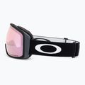 "Oakley Flight Tracker" matiniai juodi/prizm snow hi pink slidinėjimo akiniai 4