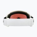 Oakley Flight Tracker slidinėjimo akiniai matiniai balti/prizm snow sapphire iridium 7