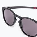 Oakley Latch matiniai juodi/prizmine pilka spalva akiniai nuo saulės 0OO9265 4