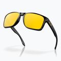 Akiniai nuo saulės Oakley Holbrook XL matte black/prizm 24k polarized 7