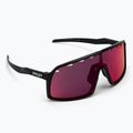 Oakley Sutro poliruoti juodi/prizminiai kelių dviračių akiniai 0OO9406