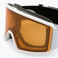 Oakley Target Line matinės baltos/persimono spalvos slidinėjimo akiniai OO7120-06 5