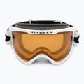 Oakley O-Frame 2.0 Pro matinės baltos/persimono spalvos slidinėjimo akiniai OO7125-03 2